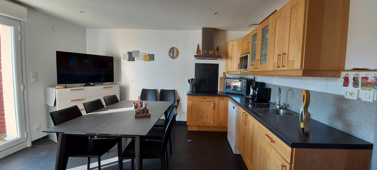 Residence Campredon - Decoration Typique - 25M2 De Terrasse Amenagee Plein Sud Avec Vue Panoramique - Internet - Jardin - Parking - Navette - Linge Et Menage En Options Payantes Font-Romeu-Odeillo-Via 외부 사진